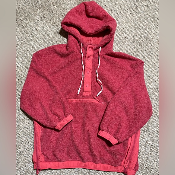 Free People Movement Fuzzy Was She Fleece Pullover - Picture 3 of 9